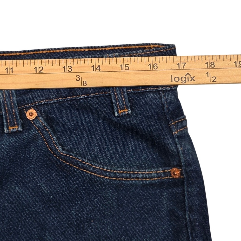 Vintage 80s Levi's 517 Orange Tab Jeans Mens 36x30 (Fits 34×25) Bootcut Made USA - Picture 11 of 14